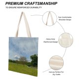 yanfind Great Martin Canvas Tote Bag Double Field Grassland Outdoors Grass Plant Deutschland Countryside Farm Rural Meadow Pasture Rodderberg white-style1 38×41cm