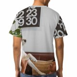 yanfind Adult Full Print T-shirts (men And Women) Adorable Apartment Home Bonding Calendar Carefree Cheerful Chill Couch Cozy Dog Enjoy