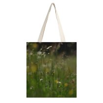 yanfind Great Martin Canvas Tote Bag Double Field Grassland Outdoors Countryside Farm Rural Meadow Plant Grass Flower Public white-style1 38×41cm