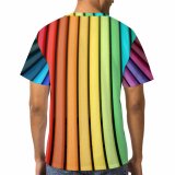 yanfind Adult Full Print T-shirts (men And Women) Abstract Art Artistic Pencils Colorful Coloring Colour Crayons Creativity Design Draw Insubstantial