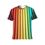 yanfind Adult Full Print T-shirts (men And Women) Abstract Art Artistic Pencils Colorful Coloring Colour Crayons Creativity Design Draw Insubstantial