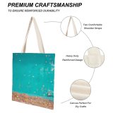 yanfind Great Martin Canvas Tote Bag Double Sprinkle Colour Decor Craft Sparkle Focus Creative HQ Texture white-style1 38×41cm