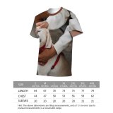yanfind Adult Full Print T-shirts (men And Women) Adorable Anonymous Bench Friend Care Caress City Creature Crop