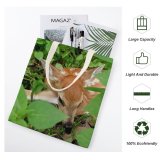 yanfind Great Martin Canvas Tote Bag Double Butterfly Insect Invertebrate Moth Plant Wildlife Pennsylvania United States Baby Deer Lay white-style1 38×41cm