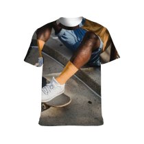 yanfind Adult Full Print T-shirts (men And Women) Anonymous Asphalt Carefree Cool Crop Daytime Energy Ethnic Faceless Feet Hobby
