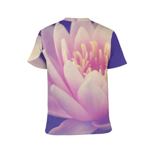 yanfind Adult Full Print T-shirts (men And Women) Aesthetic Aquatic Plant Bloom Blooming Depth Field Floating Flora