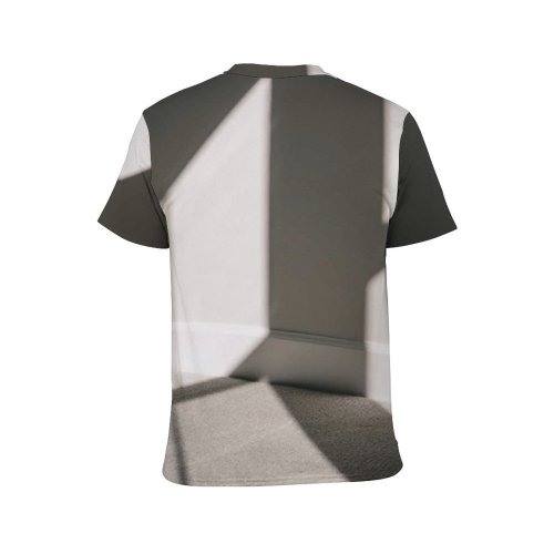 yanfind Adult Full Print T-shirts (men And Women) Accommodation Apartment Architecture Calm Carpet Clean Cozy Daylight Daytime Design Dwell Empty