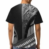 yanfind Adult Full Print T-shirts (men And Women) Aged Arch Architecture Attract Brick Building Bw Ceiling Cement Ceramic Classic Column