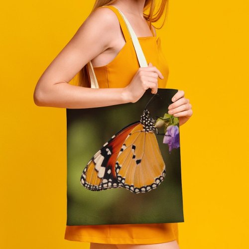 yanfind Great Martin Canvas Tote Bag Double Butterfly Insect Invertebrate Monarch Tirupati Andhra Pradesh India Lamp Photooftheday Daytime Time white-style1 38×41cm