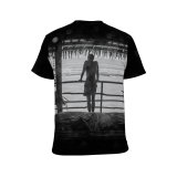 yanfind Adult Full Print T-shirts (men And Women) Admire Anonymous Balcony Beach Bw Chill Coast Idyllic Journey Leisure