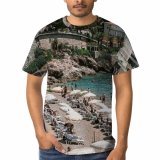 yanfind Adult Full Print T-shirts (men And Women) Aged Anonymous Architecture Atmosphere Beach Building City Cloudy Coast Construction Exterior