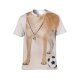 yanfind Adult Full Print T-shirts (men And Women) Active Adorable Amusing Ball Care Championship Competition Space Creature Cute Dog