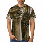 yanfind Adult Full Print T-shirts (men And Women) Aged Arched Architecture Attract Building Carve Classic Column Construction Croatia Decor