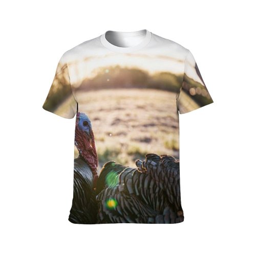 yanfind Adult Full Print T-shirts (men And Women) Agriculture Autumn Beak Bird Blurred Calm Country Countryside Creature Domesticated