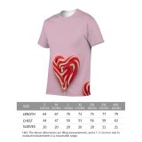 yanfind Adult Full Print T-shirts (men And Women) Anniversary Candy Celebrate Colorful Confection Confectionery Space Creative Delicious Design Dessert Event