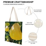 yanfind Great Martin Canvas Tote Bag Double Citrus Fruit Fruits Grapefruit Plant Produce white-style1 38×41cm