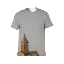 yanfind Adult Full Print T-shirts (men And Women) Aged Ancient Architecture Belief Believe Building Cathedral Catholic Cereal Church Countryside Faith