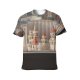 yanfind Adult Full Print T-shirts (men And Women) Apartment Architecture Bath Bathroom Building Center City Cityscape Construction Contemporary Design