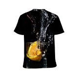 yanfind Adult Full Print T-shirts (men And Women) Alcoholic Beverage Cocktail Glass Liquid Liquor Refreshment