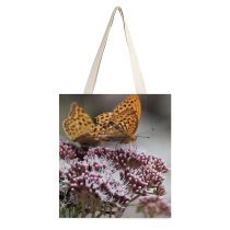 yanfind Great Martin Canvas Tote Bag Double Butterfly Insect Invertebrate Monarch Cingoli Italy white-style1 38×41cm