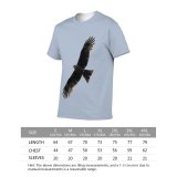 yanfind Adult Full Print T-shirts (men And Women) Altitude Avian Beak Bird Watching Sky Calm Clear Cloudless Creature Daylight