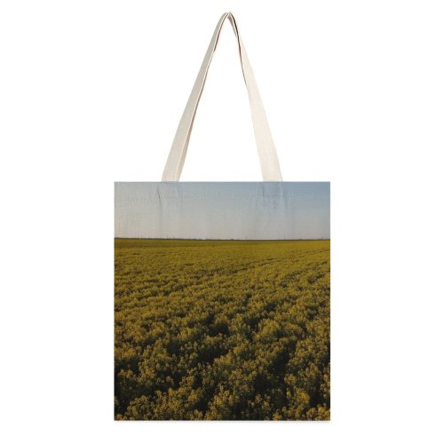 yanfind Great Martin Canvas Tote Bag Double Field Grassland Outdoors Countryside Farm Rural Meadow Kherson Oblast Украина Public Domain white-style1 38×41cm