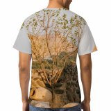 yanfind Adult Full Print T-shirts (men And Women) Abandoned Aged Ancient Barrier Broken Building Cement Ceramic Classic Clay Construction Crack