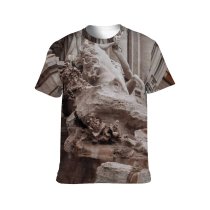 yanfind Adult Full Print T-shirts (men And Women) Aged Amazing Architecture Artwork Attract Building Carve Construction Decor Design Detail