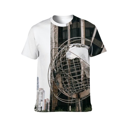 yanfind Adult Full Print T-shirts (men And Women) America Architecture Avenue Building Center City Columbus Complex Construction Contemporary Design Development