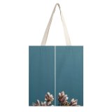 yanfind Great Martin Canvas Tote Bag Double Flower Petal Plant Warsaw Poland Bud Sprout Stillness Magnolia Worldviewmag Sky white-style1 38×41cm
