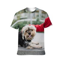 yanfind Adult Full Print T-shirts (men And Women) Adorable Affection Blurred Bonding Boy Caress Casual Cement Charming Child Childhood City