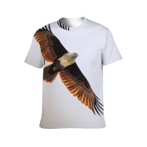 yanfind Adult Full Print T-shirts (men And Women) Beak Bird Blurred Brahminy Kite Calm Carnivore Cloud Countryside Daylight