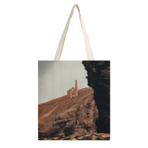 yanfind Great Martin Canvas Tote Bag Double Cliff Outdoors Mesa Stock white-style1 38×41cm