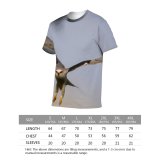 yanfind Adult Full Print T-shirts (men And Women) Altitude Atmosphere Bird Watching Blurred Branch Calm Creature Daytime Ecology Fast
