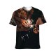 yanfind Adult Full Print T-shirts (men And Women) Anonymous Bengal Light Blaze Burn Celebrate Congratulate Crop Dark Entertain Event