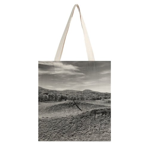yanfind Great Martin Canvas Tote Bag Double Field Grassland Outdoors Ground Grey Countryside Storm King Art Center Windsor United white-style1 38×41cm