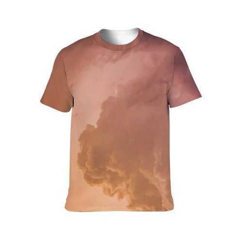 yanfind Adult Full Print T-shirts (men And Women) Abstract Amazing Atmosphere Breathtaking Calm Cloud Cloudy Colorful Space Cumulonimbus Destination