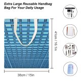 yanfind Great Martin Canvas Tote Bag Double Electrical Device Solar Panels Building Mesa Center Usa Office Infinity Texture Art white-style1 38×41cm