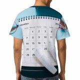 yanfind Adult Full Print T-shirts (men And Women) Calendar Camera Fall Flatlay Glass Glasses Leaves Minimalism Old Planner Planning