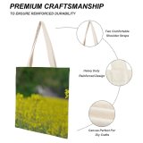 yanfind Great Martin Canvas Tote Bag Double Field Grassland Outdoors Badstrae Bad Schnborn Deutschland Countryside Farm Meadow Rural Plant white-style1 38×41cm