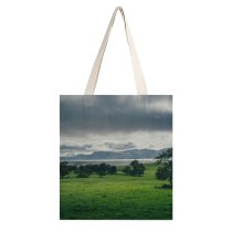 yanfind Great Martin Canvas Tote Bag Double Field Grassland Outdoors Grass Plant Countryside Landscape Anglesea United Farm Rural white-style1 38×41cm