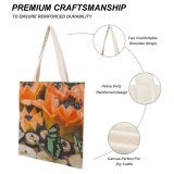 yanfind Great Martin Canvas Tote Bag Double Brazil Fruits Parque Das Aves Butterfly Sweet Pastel Tourism Turismo Foz Do white-style1 38×41cm