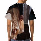 yanfind Adult Full Print T-shirts (men And Women) Aged Anonymous Architecture Damaged Light Fashion Female Flight Stairs Grungy Interior Leather