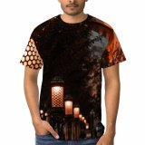 yanfind Adult Full Print T-shirts (men And Women) Aged Alley Ancient Architecture Attract Building Cathedral Church Cloudless Construction