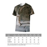 yanfind Adult Full Print T-shirts (men And Women) Abandoned Aged Ancient Arch Archaeology Arched Architecture Archway Art Building Classic Colonnade