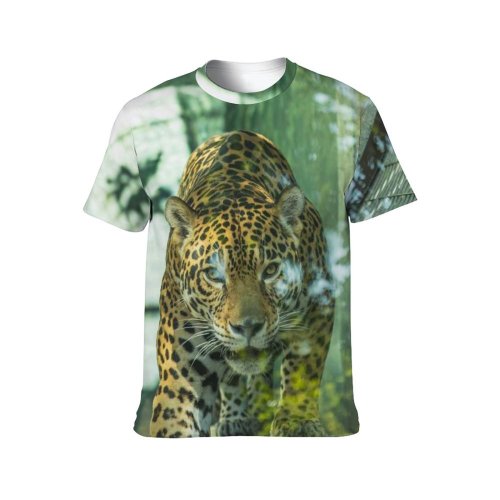 yanfind Adult Full Print T-shirts (men And Women) Africa Attentive Beast Cage Cat Conserve Creature Curious Danger Ecosystem Enclosure
