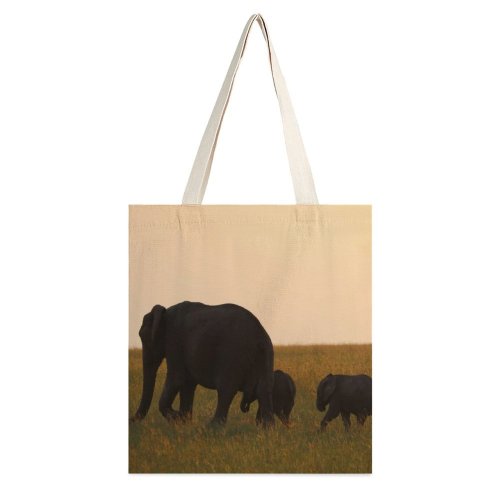 yanfind Great Martin Canvas Tote Bag Double Field Grassland Outdoors Wildlife Countryside Farm Rural Pasture Grazing Meadow Ranch Savanna white-style1 38×41cm