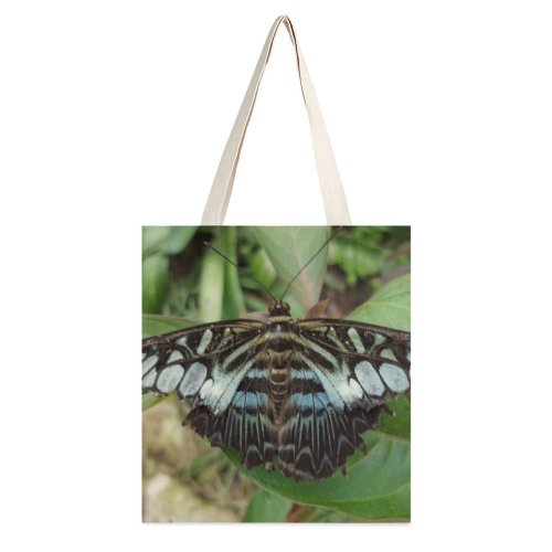 yanfind Great Martin Canvas Tote Bag Double Butterfly Insect Invertebrate Swan's Nest Lane Stratford white-style1 38×41cm