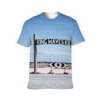 yanfind Adult Full Print T-shirts (men And Women) Arrow Asphalt Atmosphere Sky Cloudy Space Daytime Demonstrate Direction Dry Empty