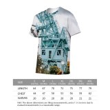 yanfind Adult Full Print T-shirts (men And Women) America Building Bush City Complex Construction District Domino Park Engineering Facility Factory